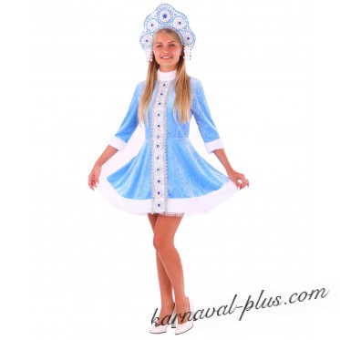 Карнавальный костюм Снегурочка Лиза